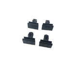 Genuine Ford Trim Pin 9 x 10 x 1.5-2.5 Plastic (Pack Of 4)-5853879
