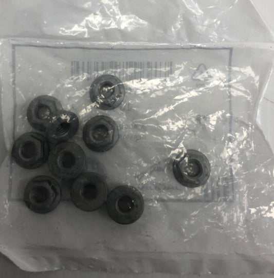 Genuine Land Rover/Range Rover Heater Hoses Hexagonal Head M6 Nut (x10) FX106046