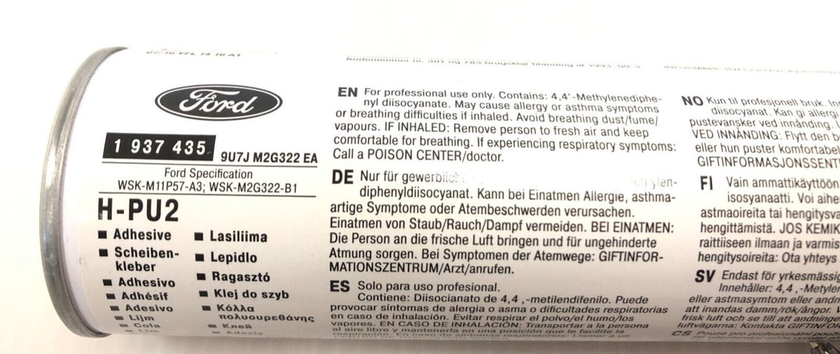 Genuine Ford B-Max/C-Max/Escort 200ml Spare Glass Adhesive Cartridge 1937435