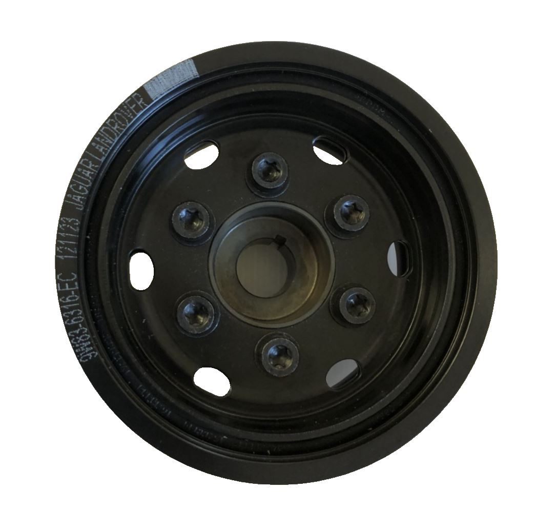 Genuine Jaguar XF FPace XE XJ XK 3.0L/5.0L Crankshaft Pulley - AJ814061