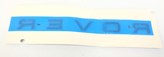 Genuine Range Rover Velar Rear Boot Black "ROVER" Badge - LR154638