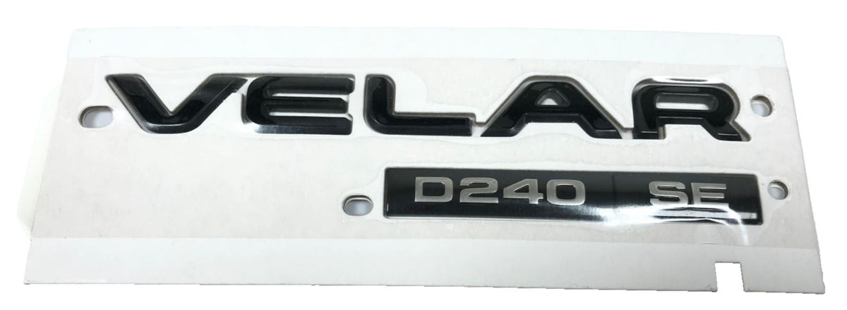 Genuine Range Rover Velar 2017+ D240 Rear Name Plate - LR095761