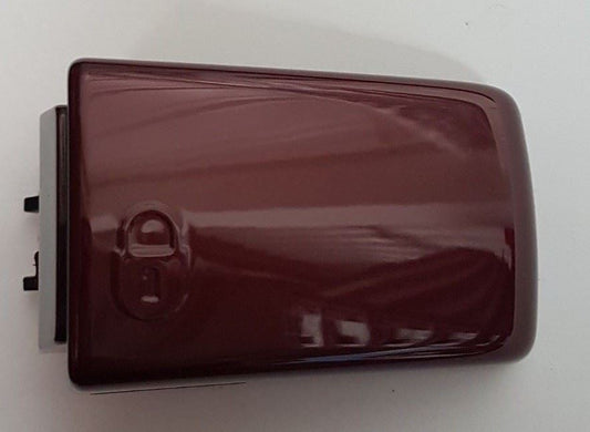Genuine Land/Range Rover Front Passenger Handle Cap With Lock In Montacino Red