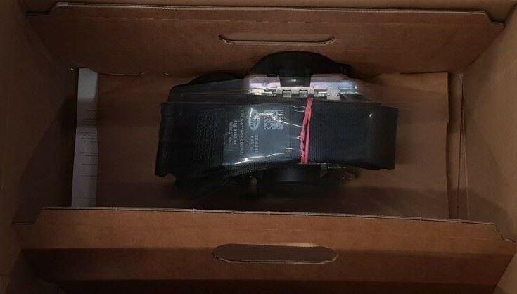 Genuine Range Rover 16+ Drivers Side Front Seat Belt - LR093789