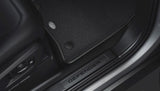 Genuine Land Rover Defender 20+ RHD SWB Ebony Black Luxury Carpet Mats VPLES0557