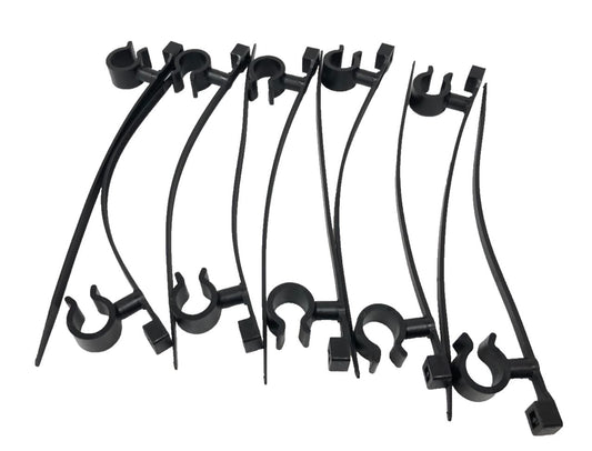 Genuine BMW Cable Strap With Bracket Pack Of 10 - 34317683767