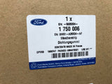 Genuine Ford Focus CB8 CEW RH/LH Rear Door Weatherstrip 1750006