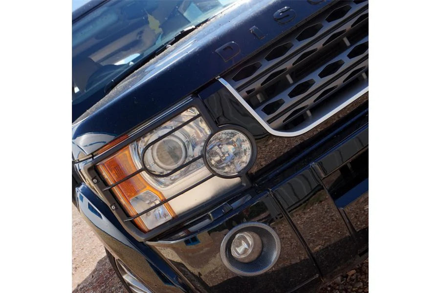 Discovery 3 Black, Silver & Grey Grille (Discovery 4 Facelift Look)