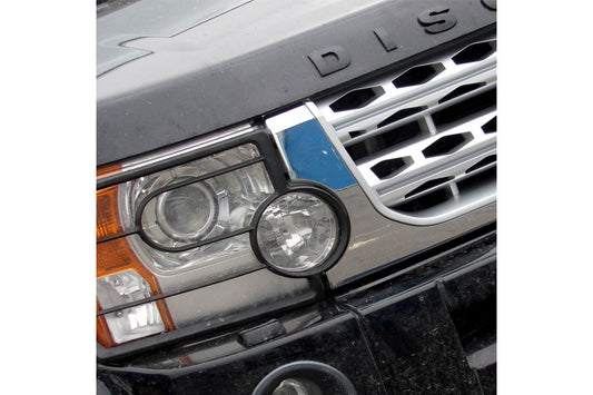 Discovery 3 Chrome & Silver Grille (Discovery 4 Facelift Look)