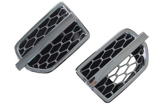 Discovery 4 Pair Of Side Vents - Chrome