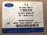 Genuine Ford C-Max CEU/Focus C-Max CB7 2012-2015 Brake Lining Kit 1805813