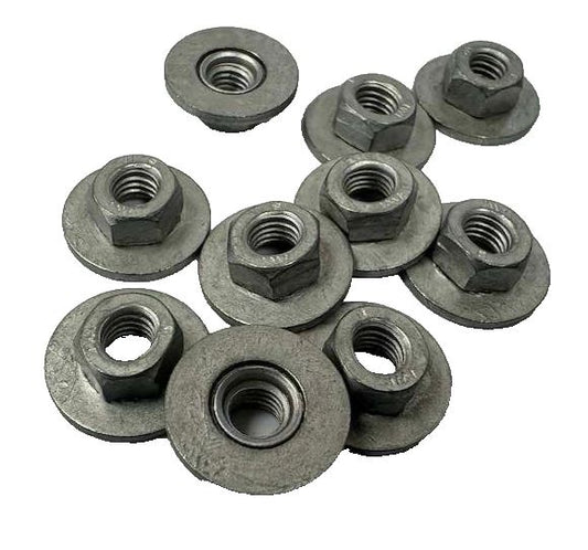 Genuine Land Rover Disco/RR/RRS Nut M6 Pack Of 10 - RYH000090