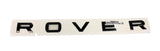 Genuine Land Rover RR 2013-2022 Rear "ROVER" Name Plate (Black) - LR098120