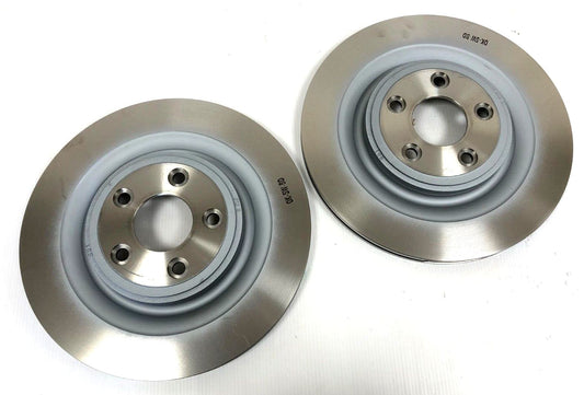 Genuine Jaguar XF / XJ  / XK / S-Type Rear Brake Discs (326mm) C2D26352