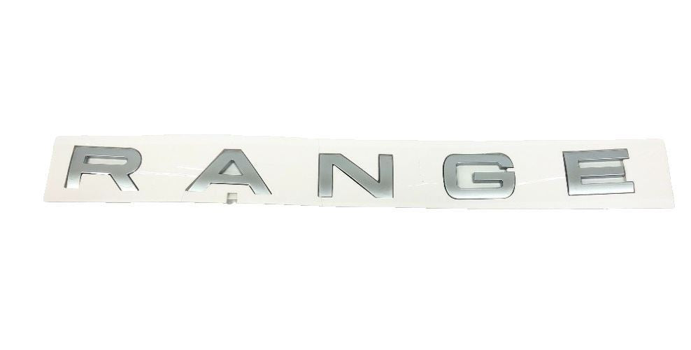 Genuine Range Rover Evoque "RANGE" Tailgate Badge Emblem- LR053348