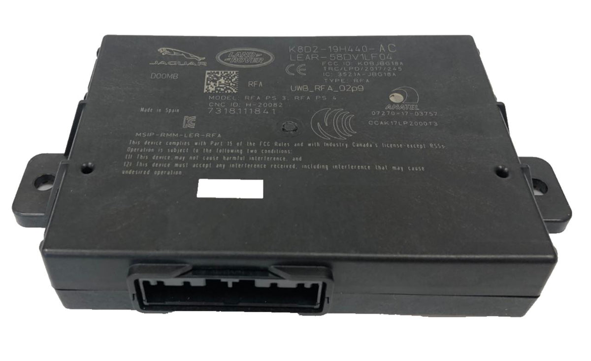 Genuine Jaguar XF/XE/F-Pace/E-Pace Remote Function Actuator Module - T2H38587