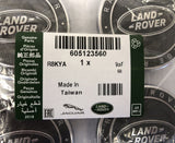 Genuine Range Rover/Sport 2022+ Wheel Centres Gloss Black - 605123560