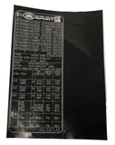 Genuine Land Rover Range Rover Sport 2014-2022 'E' Approval Label - LR138614