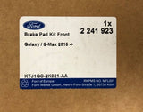 Genuine Ford S-Max/Galaxy CDR 201-2022 17" Front Caliper Brake Pad Kit -2241923