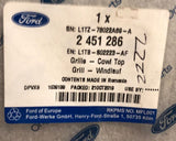 Genuine Ford Puma CF7 2019+ RHD Vent Air Outer Grille 2451286