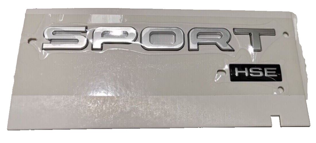 Genuine Range Rover Sport 2014-2022 Chrome "Sport HSE" Badge - LR133759
