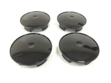 Brand New Jaguar Aftermarket Wheel Centre Caps (Pack of 4) In Black