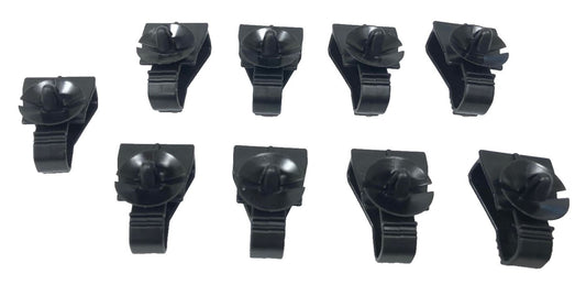 Genuine Range Rover Washer Hose Roof Retaining Clip Pack Of 9 - YYC000080