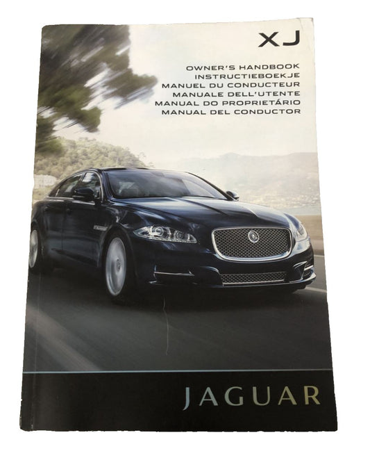 Genuine Jaguar XJ X351 2010-2019 Owner's Handbook