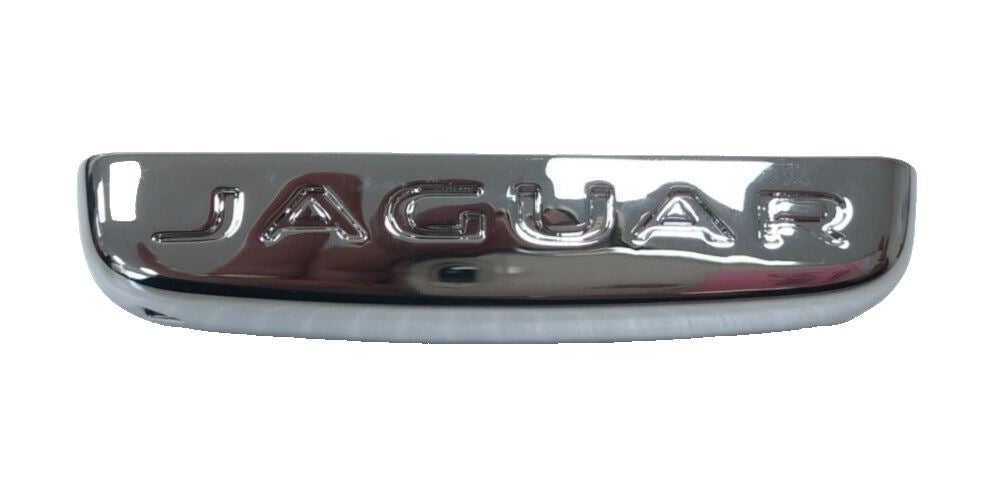 Genuine Jaguar XF/F-Pace/XE XJ Key Fob End Cap Cover (Chrome) - C2D33135
