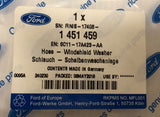 Genuine Ford Transit TT9 2006 - 2014 Windshield Washer Hose 1451459