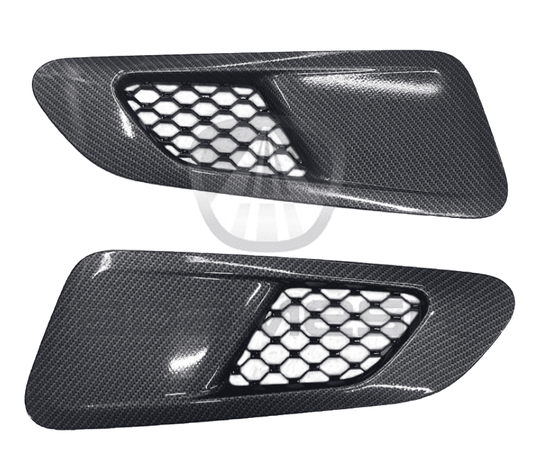 Aérations de capot aspect fibre de carbone hydrofuges pour traction intégrale F-Type