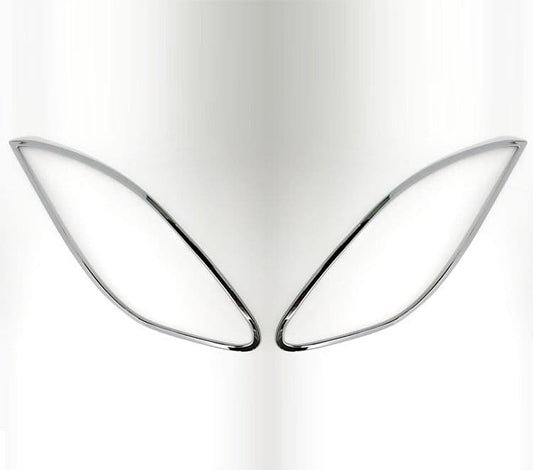 F-Type Chrome Headlamp Surrounds
