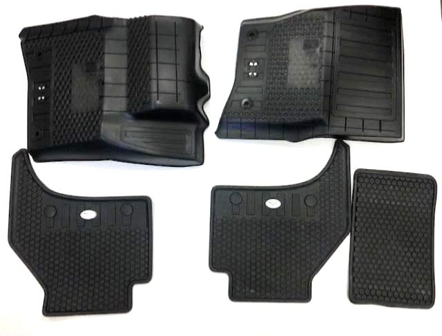 Genuine Land Rover Defender 110 2020+ RHD Deep Sided Rubber Mats -VPLES0550