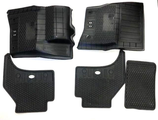 Genuine Land Rover Defender 110 2020+ RHD Deep Sided Rubber Mats -VPLES0550