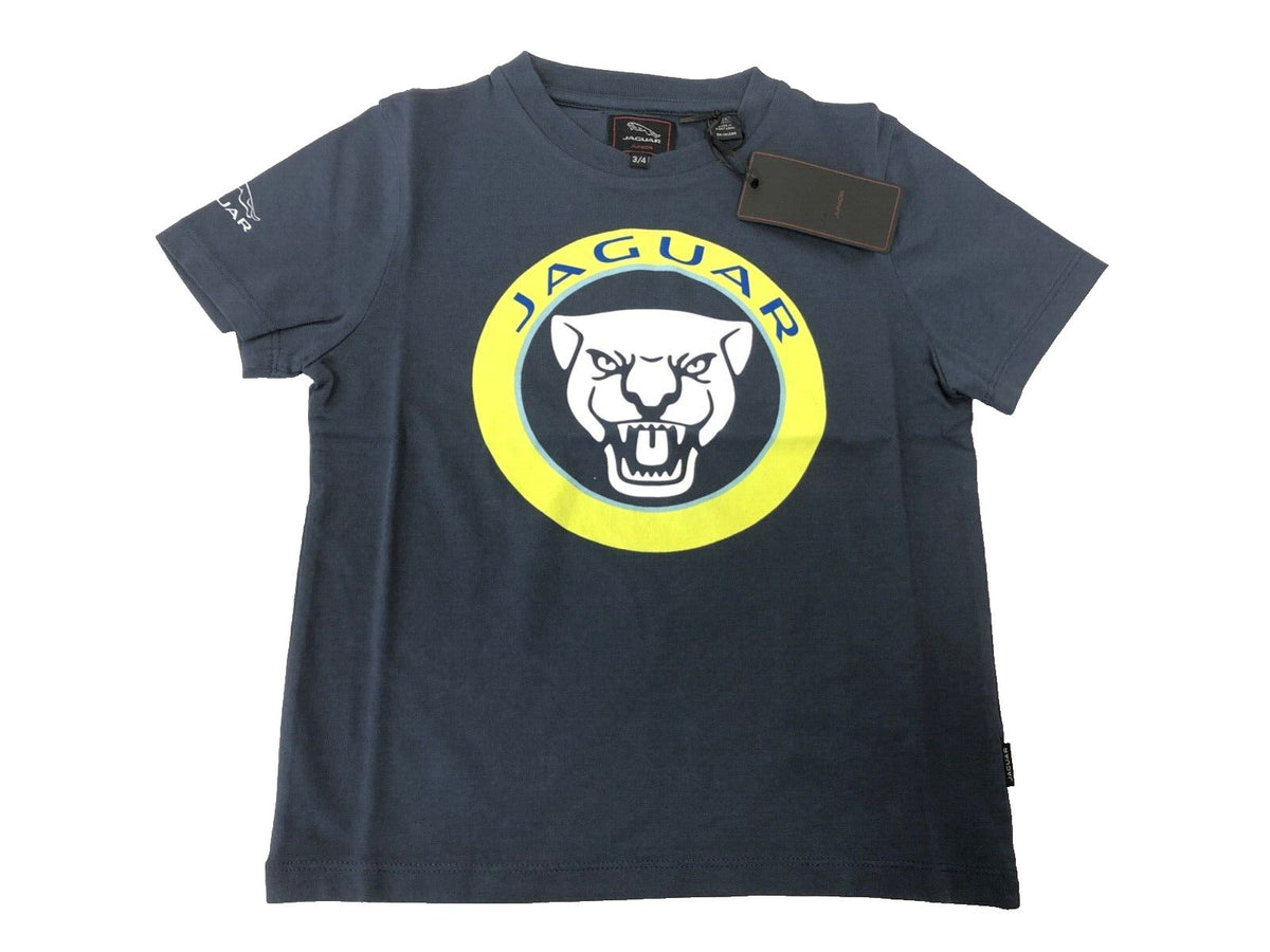 Genuine Jaguar Boys Growler Logo Age 3-4 T-Shirt 50JATC042NVP