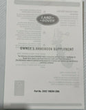 Genuine Land Rover Discovery 3&4 Towing Instruction Leaflet LR068848