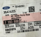 Genuine Ford Motorcraft Water Pump Kit - 2183880