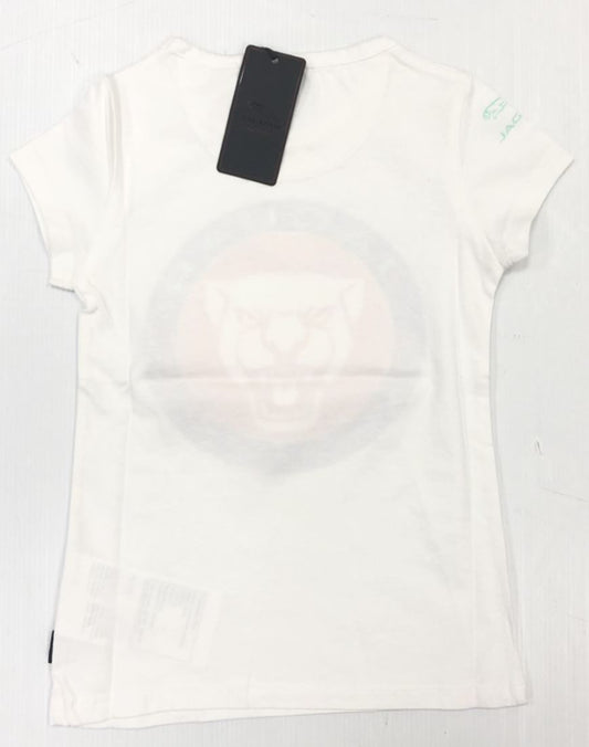 Genuine Jaguar Collection Girls White T-Shirt 5/6 Years 50JATC043WTQ