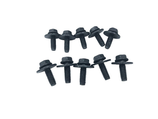 Genuine JLR Disco/Def/XF/XJ Hexagonal Head M6 x 19mm Screw (x10) -LR033039