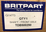 Britpart Land Rover Defender 2007 - 2016 LH Drive Shafts TDB500290