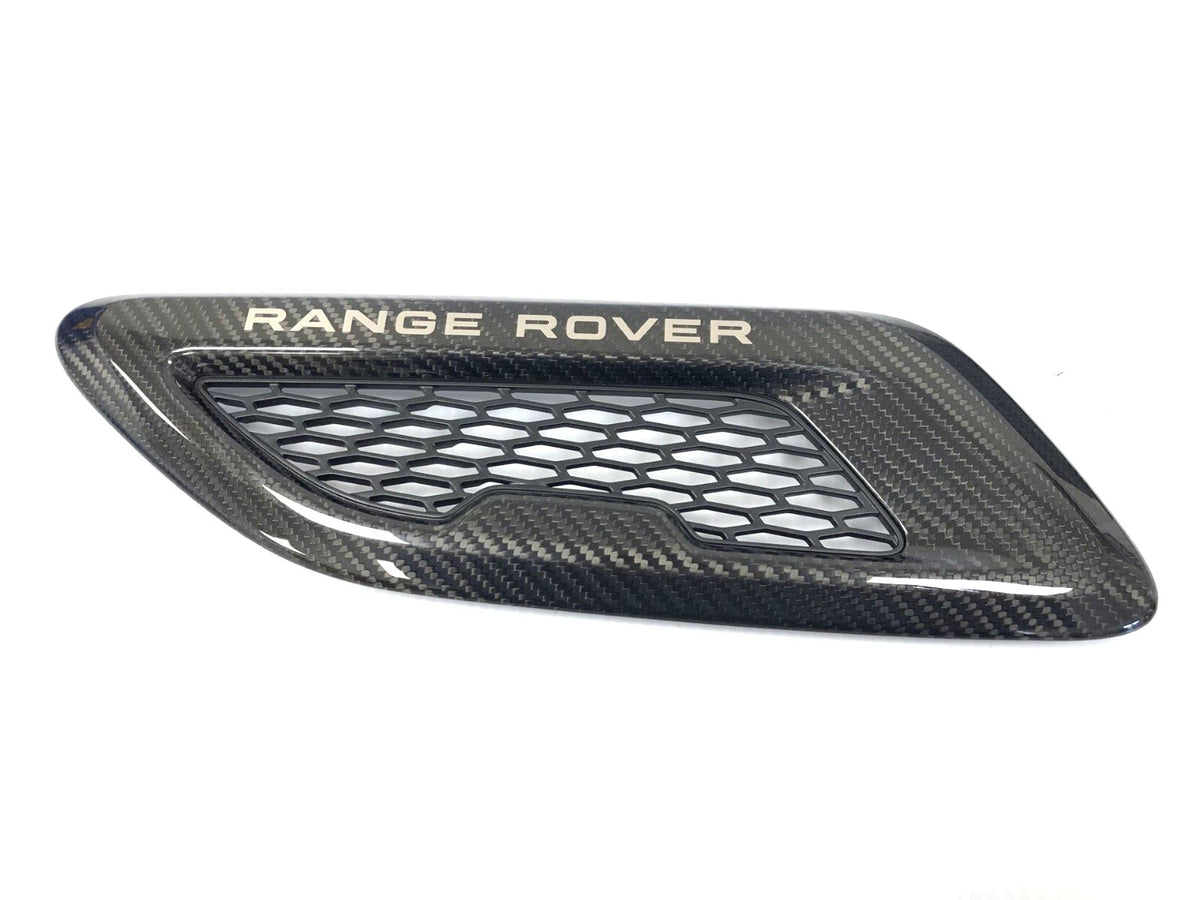Genuine Range Rover Evoque 2012-2018 LH Carbon Fibre Bonnet Grille - VPLVB0113LH