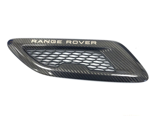 Genuine Range Rover Evoque 2012-2018 LH Carbon Fibre Bonnet Grille - VPLVB0113LH