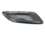 Genuine Range Rover Evoque 2012-2018 LH Carbon Fibre Bonnet Grille - VPLVB0113LH