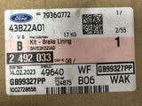 Genuine Ford Ecosport CR6 2017 - 2023 Front Caliper Brake Pad Kit  2492033