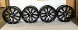 Genuine Range Rover Sport 23+ Style 5135 23" Inch Gloss Black Wheels X4 LR167056