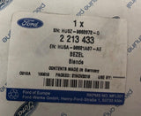 Genuine Ford Fiesta 2018+ 3 Door Saloon Front LH Seat Bezel Cover 2213433
