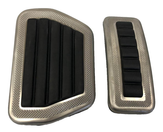 Genuine Land Rover Range Rover 2013-2022 Pedal Pads (Aluminium Finish)-LR108983