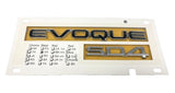 Genuine Land Rover RR Evo 2012-2018 "EVOQUE SD4"  Boot Nameplate-LR032334