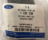 Genuine Ford Ranger TKE 2011+ RH/LH Rear Leaf Spring Suspension Shackle 1730138