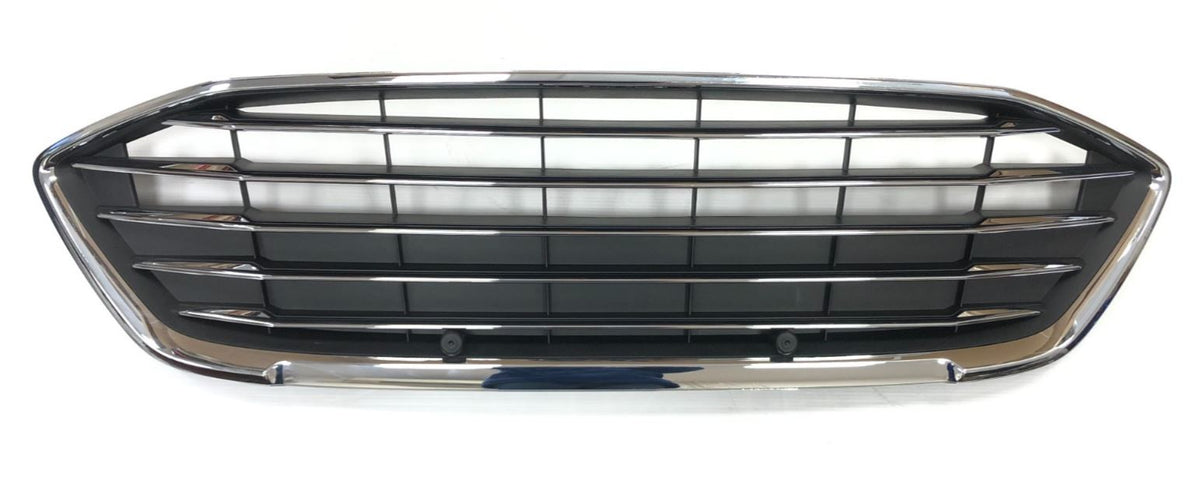 Genuine Ford Focus 2018+ Radiator Grille Black Mesh Chrome Surround - 2292764